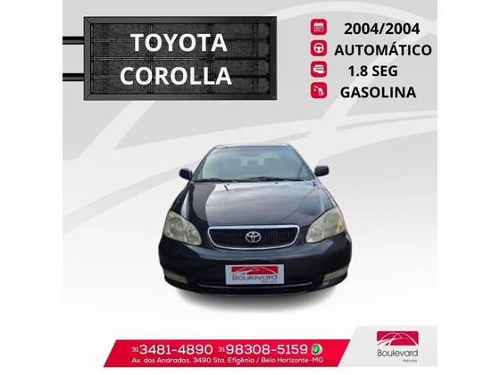 TOYOTA COROLLA 1.8 SE-G 16V GASOLINA 4P AUTOMÁTICO